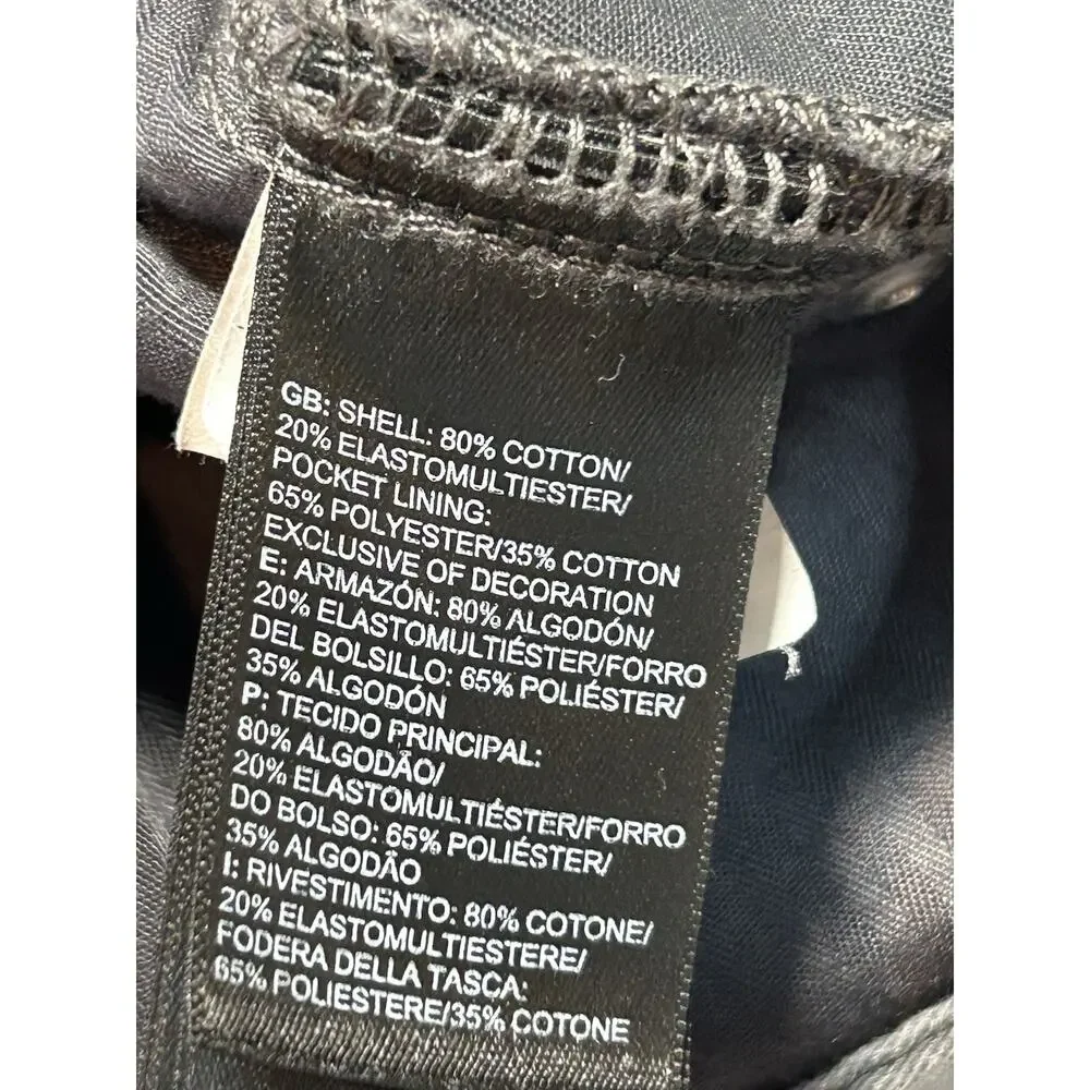 The North Face City Pants Mens 40x31 Dark Gray 5-Pocket Cotton Twill Stretch
